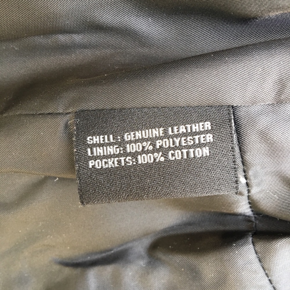 GUESS Leather Jacket - Picture 7 of 8